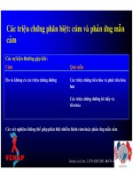 Bài giảng điều trị HIV : Nhận biết phản ứng quá mẫn với Abacavir part 3 pot