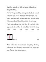 Ngọt lịm mà vẫn cá tính ấn tượng khi makeup tông màu hồng pptx