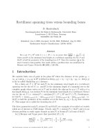 Báo cáo khoa học: Rectilinear spanning trees versus bounding boxes pot