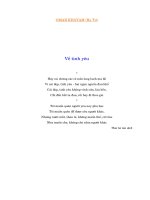 TUYỂN TẬP THƠ TÌNH LÃNG MẠNG THẾ GIỚI - 6 doc