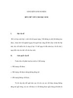 SÁNG KIẾN KINH NGHIỆMRÈN CHỮ VIẾT CHO HỌC SINH pdf