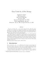 Báo cáo toán học: 