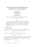 Báo cáo toán học: 