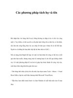 Các phương pháp tách họ và tên pptx