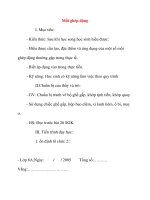 Giáo án Công Nghệ lớp 8: Mối ghép động potx