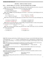 CHƯƠNG I - ĐỘNG LỰC HỌC VẬT RẮN BÀI docx