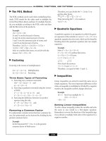 Mathematics exam 6 pptx