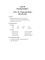 Thiết kế bài giảng tiếng anh 6 tập 2 part 3 pot