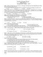 ĐỀ ÔN TẬP THI ĐH NĂM 2011 MÔN VẬT LÍ 12 _ đề 347 pptx