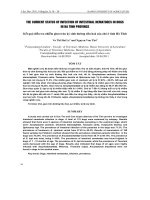 Báo cáo nông nghiệp: