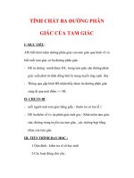 Giáo án môn Toán lớp 7 : Tên bài dạy : TÍNH CHẤT BA ĐƯỜNG PHÂN GIÁC CỦA TAM GIÁC pot