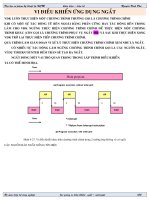 VI ĐIỀU KHIỂN ỨNG DỤNG NGẮT docx