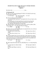 ĐỀ KIỂM TRA CHẤT LƯỢNG GIỮA KỲ II. NĂM HỌC 2010-2011 MÔN: VẬT LÝ - Nội dung đề: 692 pdf
