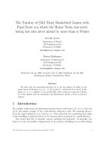 Báo cáo toán học: 