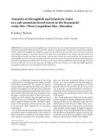 Báo cáo lâm nghiệp: 