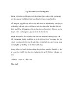 Tập cho cơ thể và trí não nhạy bén pdf