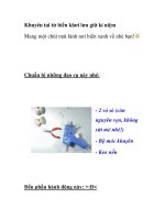 Khuyên tai từ biển khơi lưu giữ kỉ niệm pptx