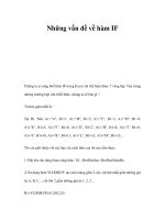 Những vấn đề về hàm IF doc