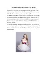 Váy đẹp party và prom cho teen du học (P.2) - Váy ngắn pptx