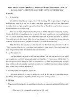 THỰC TRẠNG SẢN PHẨM CHO VAY KHÁCH HÀNG DOANH NGHIỆP CỦA NGÂN HÀNG Á CHÂU VÀ GIẢI PHÁP HOÀN THIỆN TRONG XU THẾ HỘI NHẬP