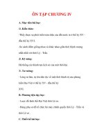 Giáo án Lịch sử lớp 7 : Tên bài dạy : ÔN TẬP CHƯƠNG IV ppt