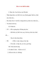 Giáo án Công Nghệ lớp 8: Bản vẽ các khối đa diện ppt