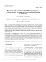 Báo cáo lâm nghiệp: 