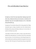 Cần xem lại liệu pháp trị mụn bằng laser pps