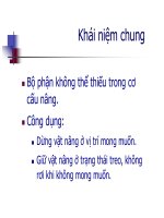 Giáo trình phân tích khả năng ứng dụng vận hành cơ cấu cân bằng với vận tốc chuyển động p6 ppsx