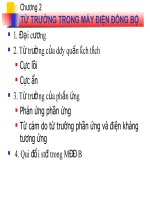 Chương 2 TỪ TRƯỜNG TRONG MÁY ĐIỆN ĐỒNG BỘ doc