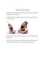 Bài tập cho người khỏe dáng đẹp pot