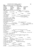 45 MINUTES TEST NUMBER 2- English 11 pdf