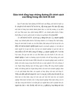 Giáo trình tổng hợp những đường lối chính sách của Đảng trong nền kinh tế mới phần 1 docx