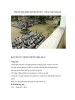 Sáng kiến kinh nghiệm môn Đạo đức lớp 1 - trật tự trong trường học pdf