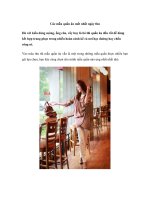 Các mẫu quần âu mốt nhất ngày thu docx