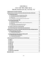 Lập và phân tích dự án đầu tư xây dựng công trình giáo thông part 6 pdf