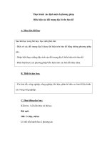 Thực hành: xác định một số phương pháp Biểu hiện các đối tượng địa lí trên bản đồ doc