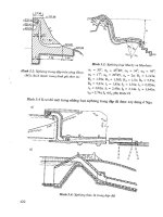 Công trình tháo lũ trong đầu mối hệ thống thủy lực part 7 docx