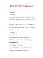 Giáo án Địa Lý 7 : Tên bài dạy : KINH TẾ CHÂU PHI(tiếp theo) ppt