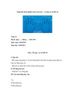 Sáng kiến kinh nghiệm môn toán lớp 1 – ôn tập các số đến 10 doc