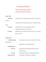 Giáo án Âm Nhạc lớp 8: ÔN TẬP BÀI HÁT Hò Ba Lí potx