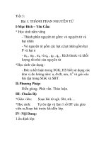 Giáo án hóa học 10_Tiết 3 pptx