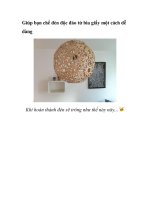 Giúp bạn chế đèn độc đáo từ bìa giấy một cách dễ dàng pptx