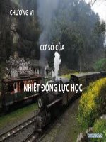 slide giáo án vật lí 10 chương 6 - cơ sở của nhiệt động lực học