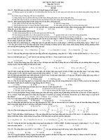 ĐỀ THI TN THPT NĂM 2011 Mụn thi: VẬT LÍ - ĐỀ 004 pot