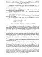 Giáo trình phân tích quy trình ứng dụng tinh lọc tính dính kết trong quy trình tạo alit p1 potx
