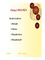 GIÁO TRÌNH HÓA HỮU CƠ - CHƯƠNG 1 docx