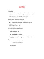 Giáo án môn Toán lớp 7 : Tên bài dạy : đa thức potx