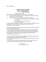 Đề thi tài chính quốc tế ppt