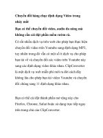 Chuyển đổi hàng chục định dạng Video trong nháy mắt doc